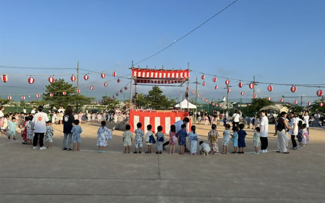 第18回蝶屋夏祭り 輪踊り屋台